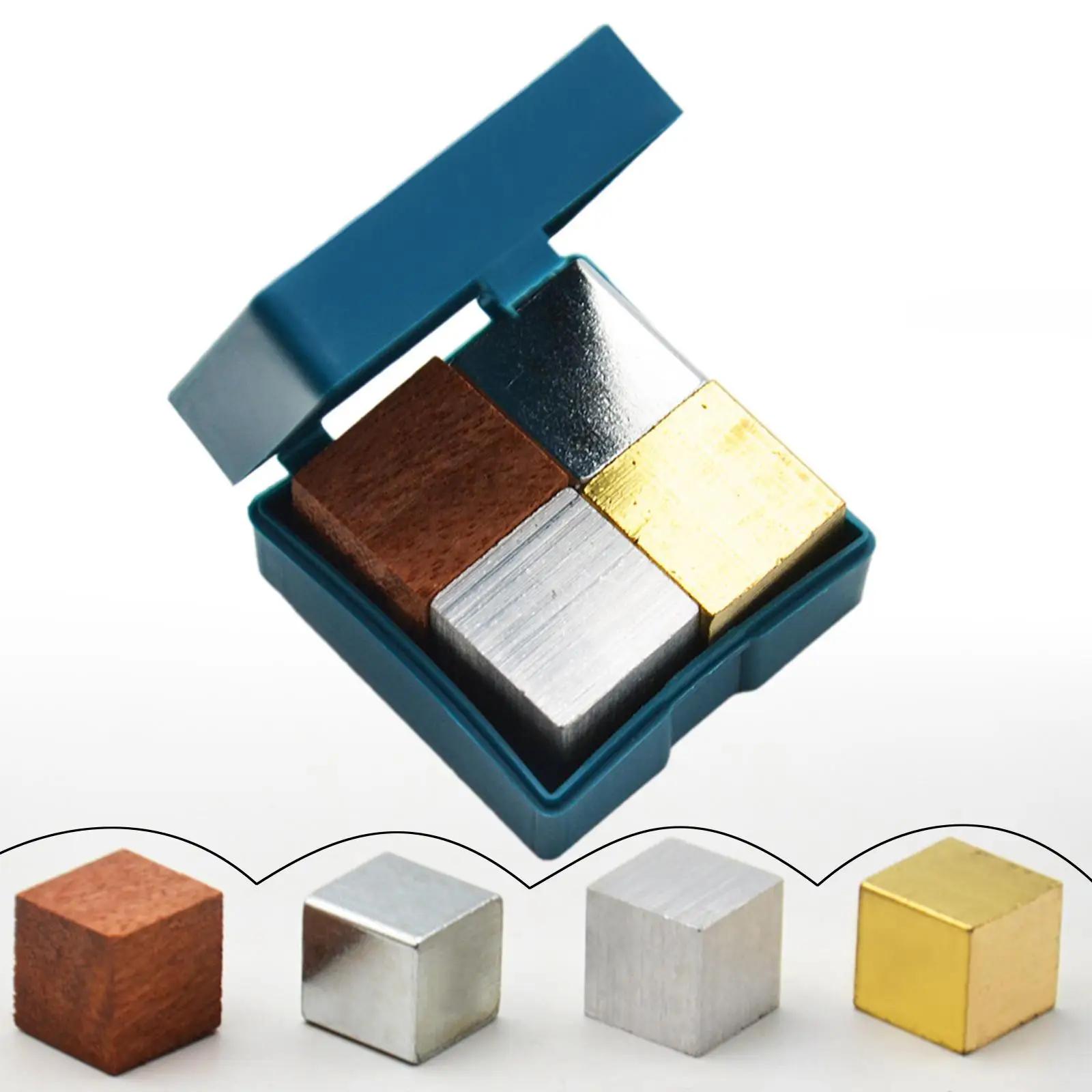 

Density Cube Set Education Tool Educational Toy Teaching Aids Learning Set Educational Physics Cube Kit for Class Students