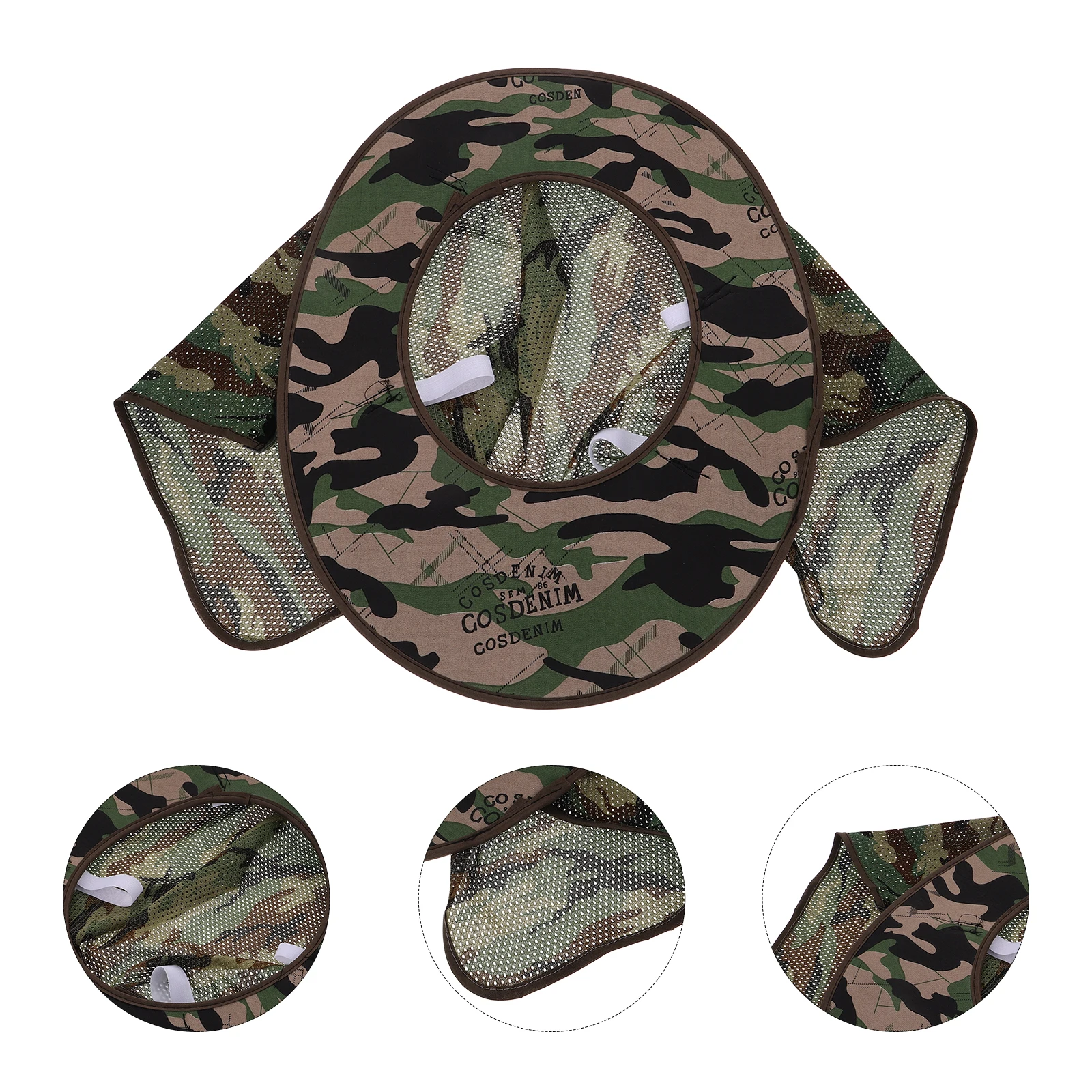 

Hard Hat Brim Shade Sunproof Uv Protection Breathable Mesh Curtain Adjustable Elastic Band Neck Cover Included Construction Site