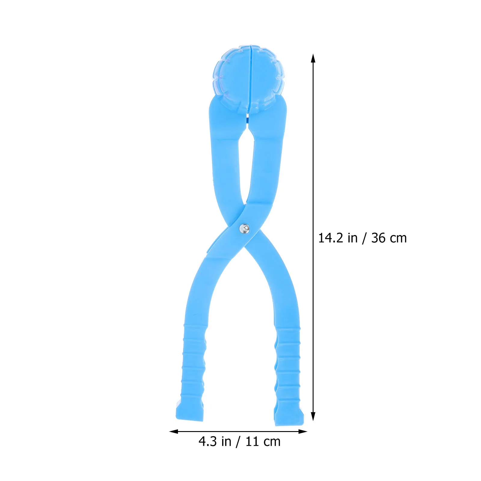 HOOTNEE 2 stks Grote Sneeuw Bol Maken Clips Winter Outdoor Speelgoed voor Kinderen Willekeurige Kleur Recreatie Klem