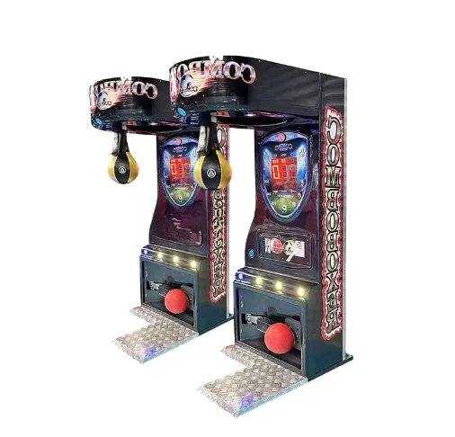 Newly designed amusement park arcade street boxing game punching metal box machine