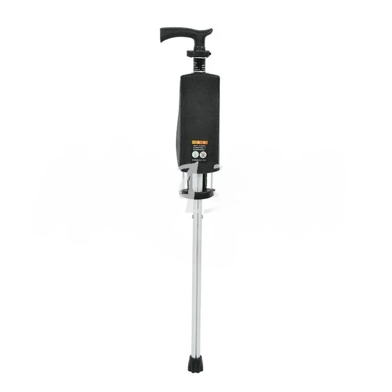 New Style High Quality Aluminum Alloy Foldable Walking Cane Stick with Seat Adjustable Elderly Crutch Chair with Stool