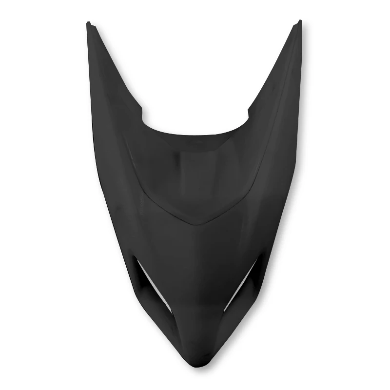 صالح ل Ducati Hypermotard 950 2019 2020 2021 2022 دراجة نارية ألياف الكربون السفلى الجبهة الأنف العلوي لوحة هدية الحماية #5