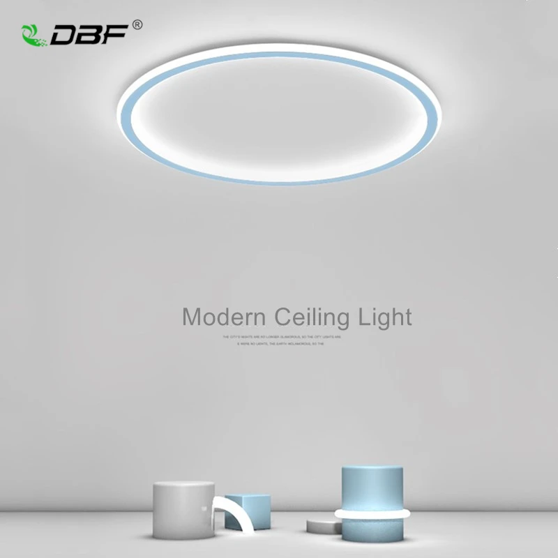 

Colorful 40cm Large LED Ceiling Lamps for Living Room Bedroom Foyer Decor Brightness Dimmable Light with Remote Corridor Balcony