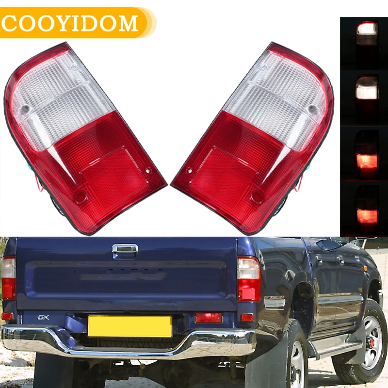

Car Tail Light For Toyota Hilux Mk4 1997 1998 1999 2000 2001 2002 2003 2004-2006 Replacement Rear Bumper Brake Light Taillight