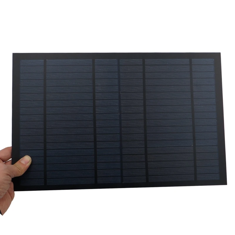 1 PCS 18V10W 550MA Solar Cell Polycrystalline Solar Panel Power Supply Small Photovoltaic Power Supply