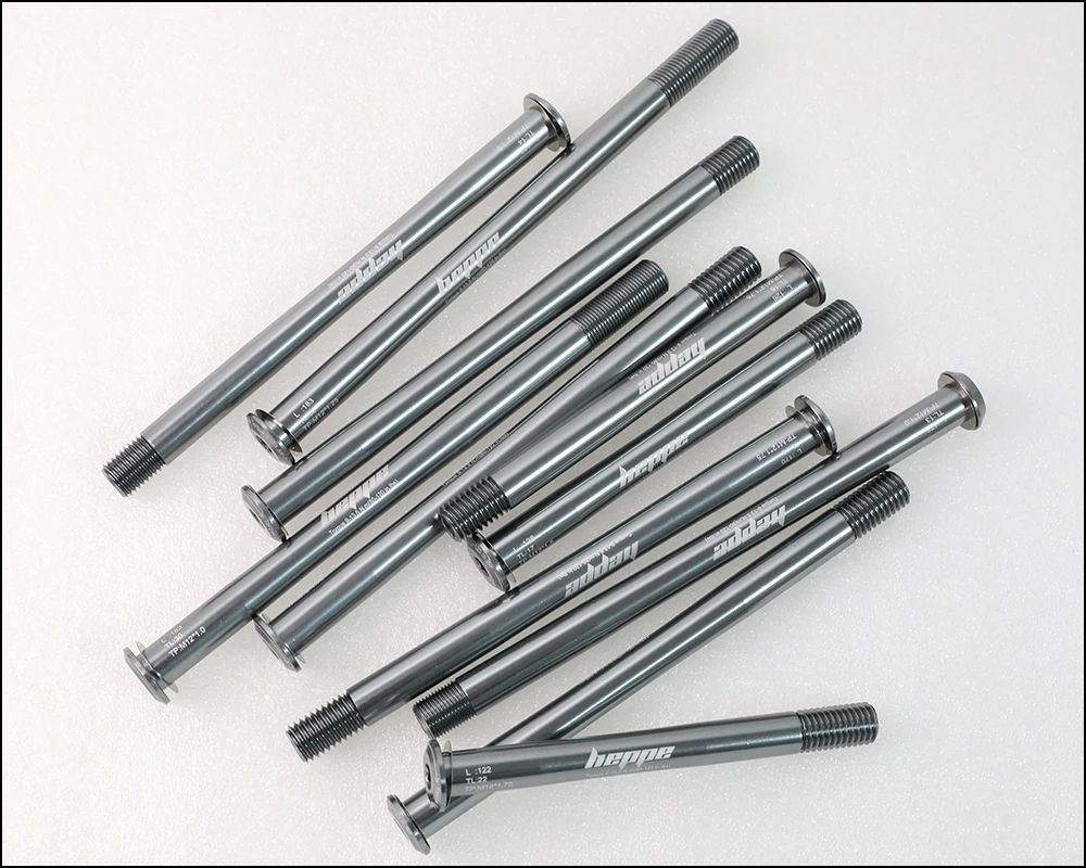 HEPPE MTB Rennrad Titan Steckachse Ultraleichte Fahrradachse 12x142 12x148 Hinterradnabe Steckachse Fahrradgabel 12x100 12x110 Welle – Detail 25