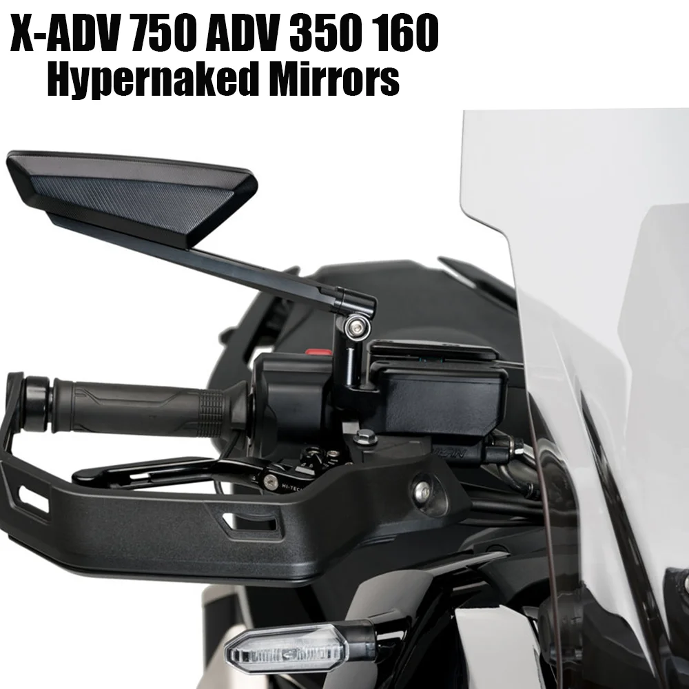 

Регулируемые гиперграненные зеркала для мотоцикла для Honda X-ADV 750 ADV 350 160, зеркала заднего вида, гиперграненные зеркала, регулируемые зеркала