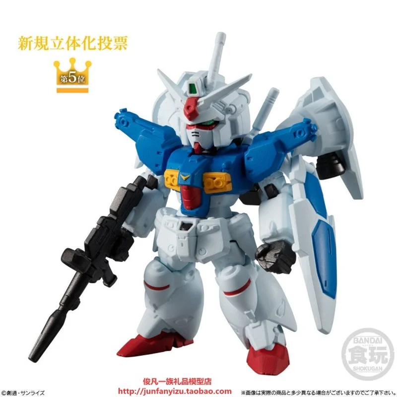 Bandai Original Gundam Model Kit Anime Shokugan FW CONVERGE 10th Anniversary SELECTION 02 Action Figures Toys Gifts for Children