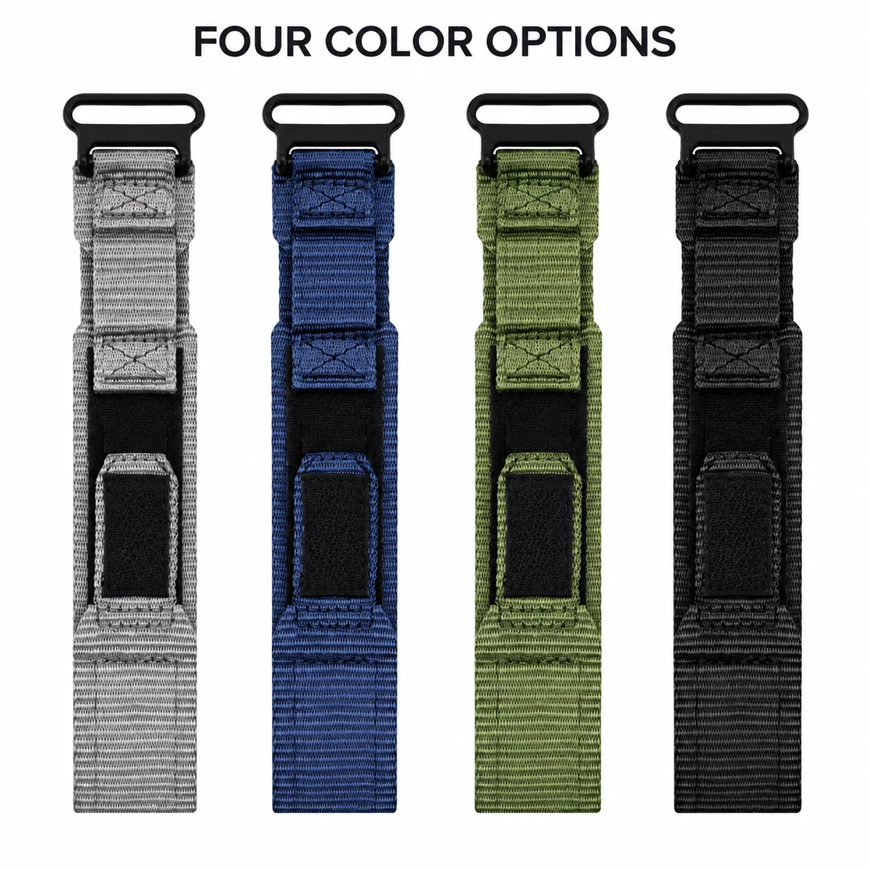 Tactics Sport Strap 20mm 22mm for Galaxy Watch Band 7/6/5/4 40 44mm 6 Classic 43 47mm Nylon Loop Bracelet Active Gear S3