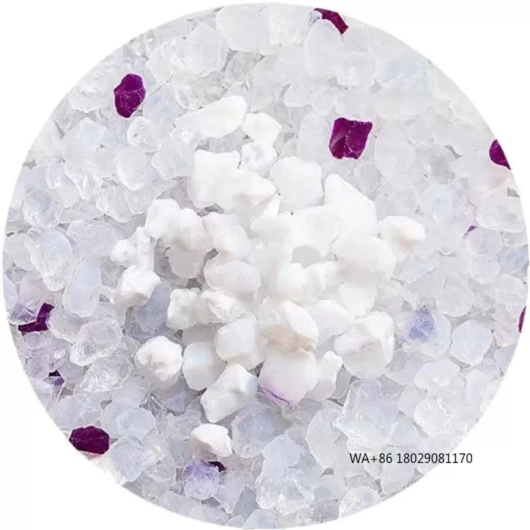 Crystal Cat Litter Lavender Scent 20kg/Bag Non Clumping Silica Gel Crystal Cat Litter Sand Factory Wholesale Natural Micro