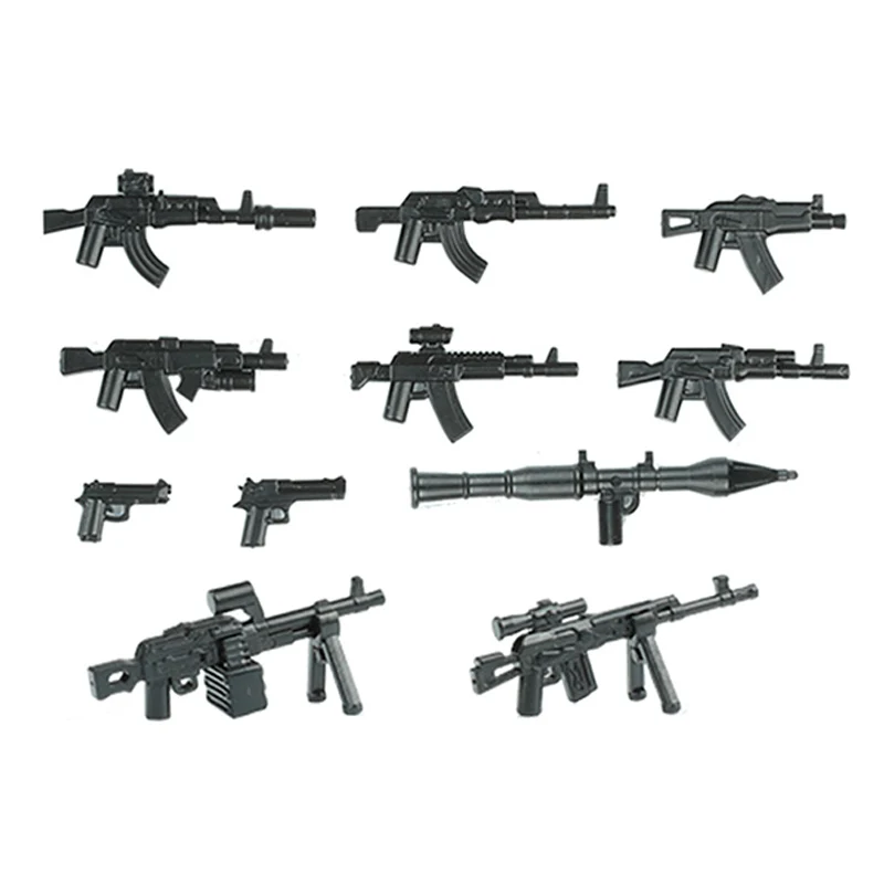 Militär Russland Spezialeinheiten SWAT Bausteine Deutscher KSK US Stadtpolizei Armee Angriffssoldat Figur Waffen Bausteine Spielzeug