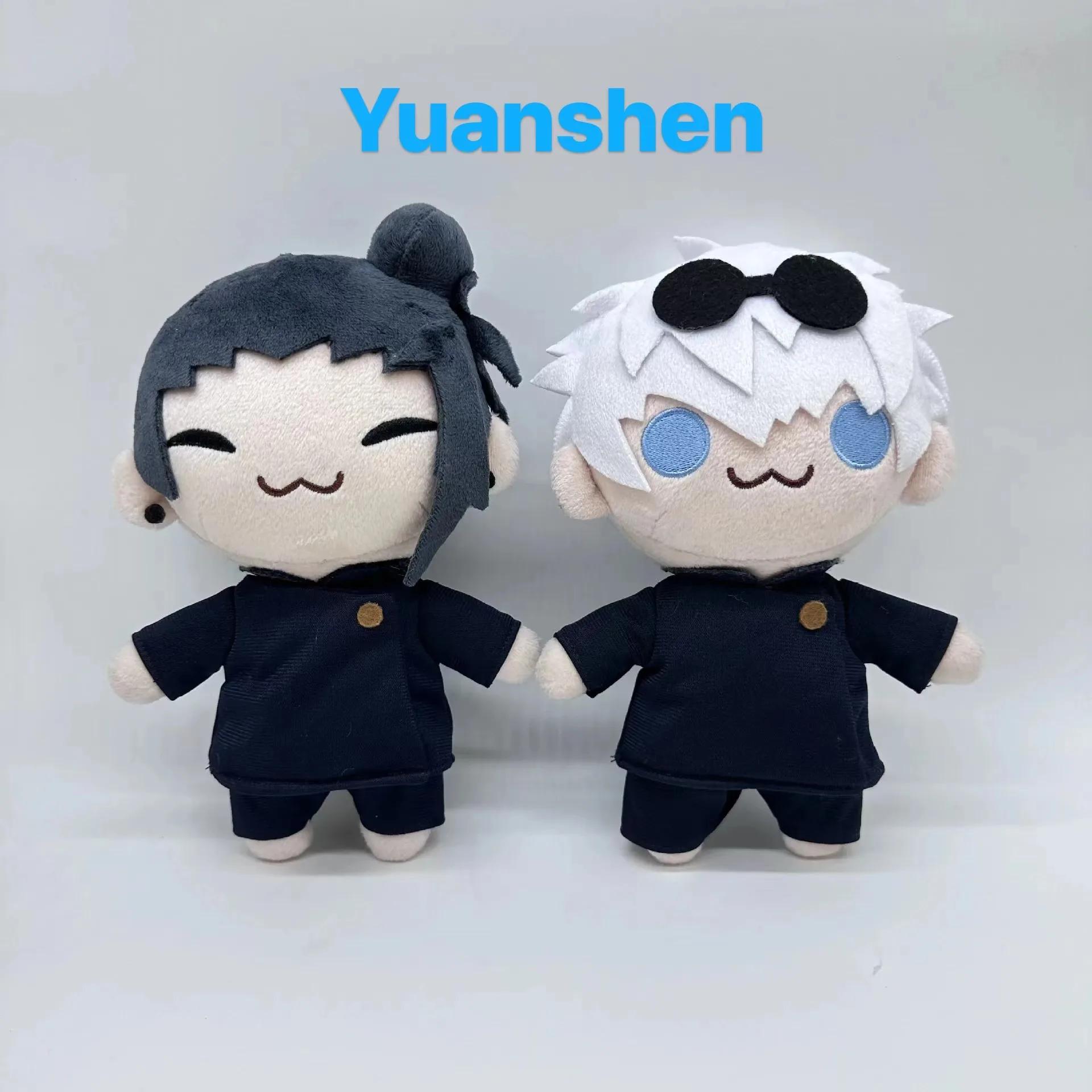 

20cm New style Anime Jujutsu Kaisen Satoru Gojo Geto Suguru Q Version Action Figures Plush Doll Toy Sofa decoration Gifts