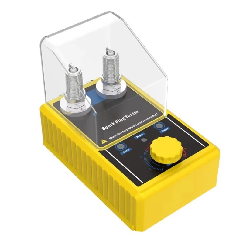 0-6000rpm Adjustable Working Frequency Automotive Ignition Coil Tester Car Spark Plug Tester Analyzer for 12V Vehicles