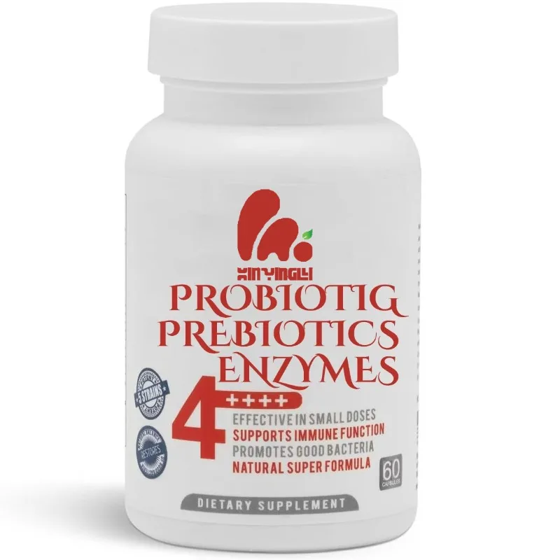 

All natural green red food supplements capsule help with digestive gas health -21 billion CFU of immune system