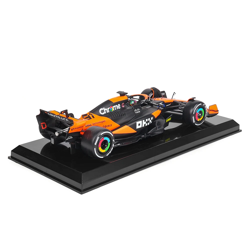 Bburago 1:24 McLaren F1 Team 4 # Lando Norris 81 # Oscar Piastri Druckguss-Automodell Geschenkspielzeug Ferrari Red Bull Mercedes Benz – Detail 10