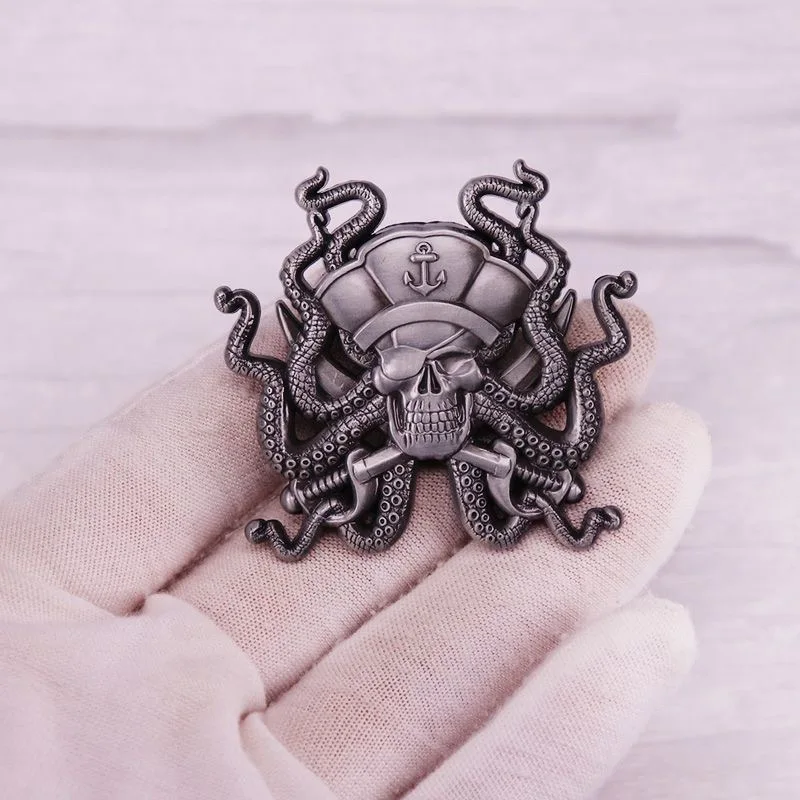 

Monster Booty Juggler Pin Brootch Handmade Octopus Lapel Pin Perfect Gift for Friends All Matching Decoratives