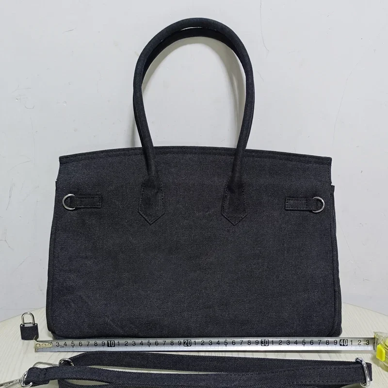 Ins Famous Fashion Women Bags Canvas Purse Luxurious Handbags Girl Shoulder Bags Crossbody Bag Totes Handmade