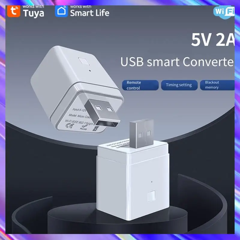 

5 В 2 А Wi-Fi USB-адаптер питания Wi-Fi USB-адаптер для Yandex Alexa Hey Google для автоматизации умного дома