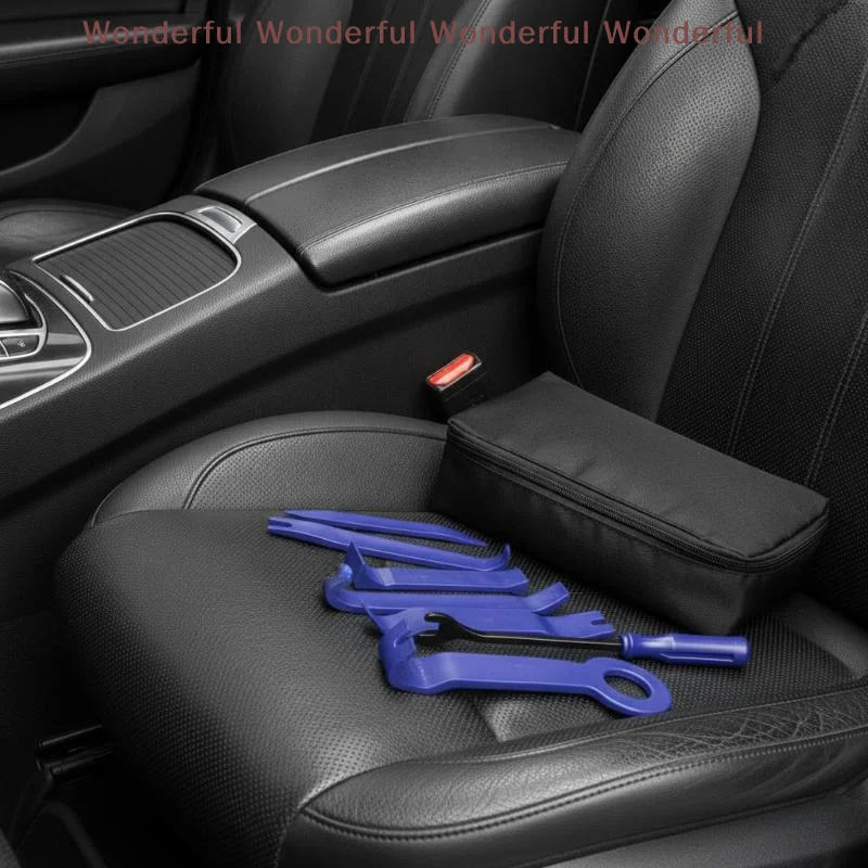 8Pcs Cost-Effective Car Hand Disassembly Tool Set Durable Pry Kit for Auto Stereo DVD Repair Interior Trim Removal