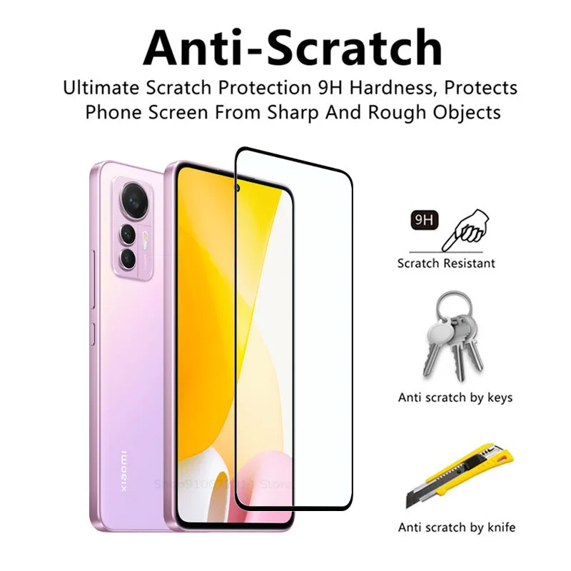 2/4/6/8/10 in 1 Für Xiaomi 12 Lite Volle Kleber Abdeckung Gehärtetem Glas Für Xiaomi Mi 11 Lite 5G NE Kamera Objektiv Screen Protector Film