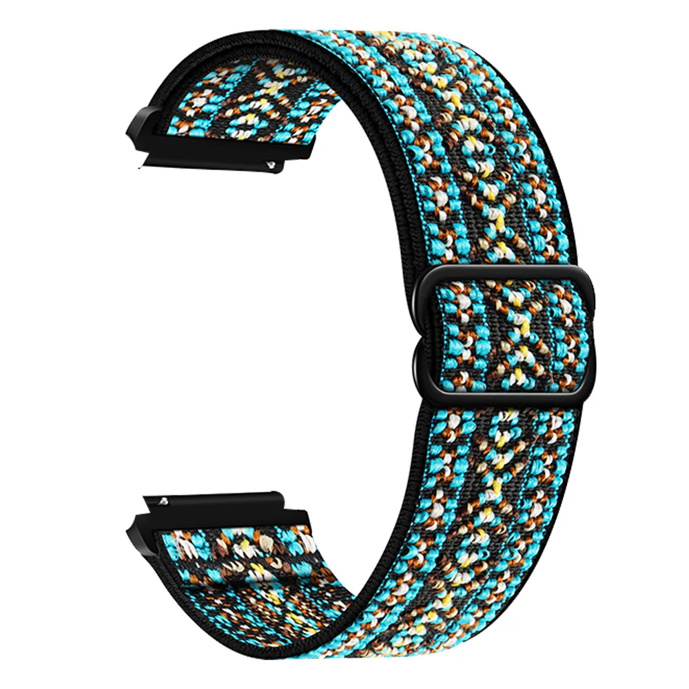 20mm 22mm Watch Strap For Garmin Venu 3 2 Band Forerunner 265 255 Music Vivoactive 4 5 Nylon Braided bracelet For Venu 2 Plus Sq