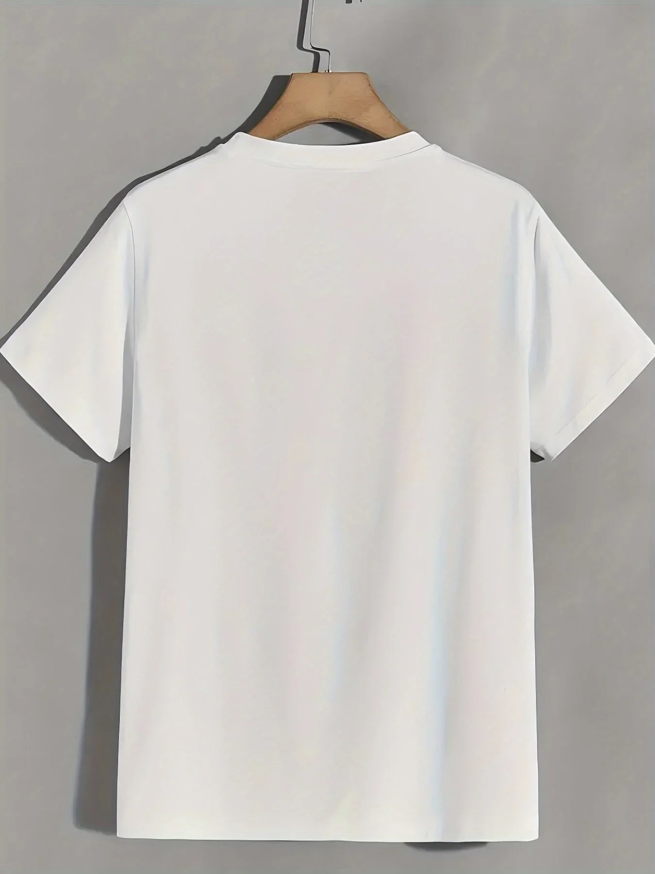 Men's Kids Summer 100% Pure Cotton Fashionable Sports Casual Loose Prayer Pattern Printed Round Neck Short Sleeved T-shirt Top
