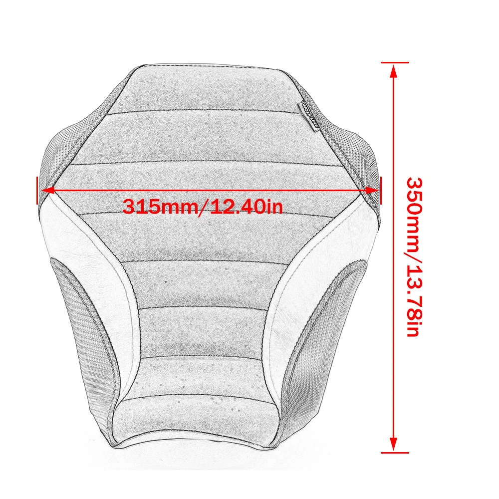 Vorder Fahrer Kissen Sitz Pad für Honda CB650R CBR650R CB CBR 650R 650 R 2019 2020 2021 – Detail 2