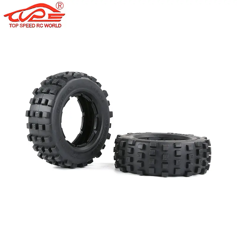 

Upgrade Front or Rear Knobby Wheel Tire Skin Kit for 1/5 Rc Car Gas HPI ROFUN ROVAN BAJA KM 5T 5SC 5FT LOSI 5IVE T DBXL PARTS