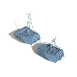 Yao's Studio LY633 1/144 1/200 1/350 1/700 Military Model Japan Navy Mogami Heavy Cruiser Main Gun