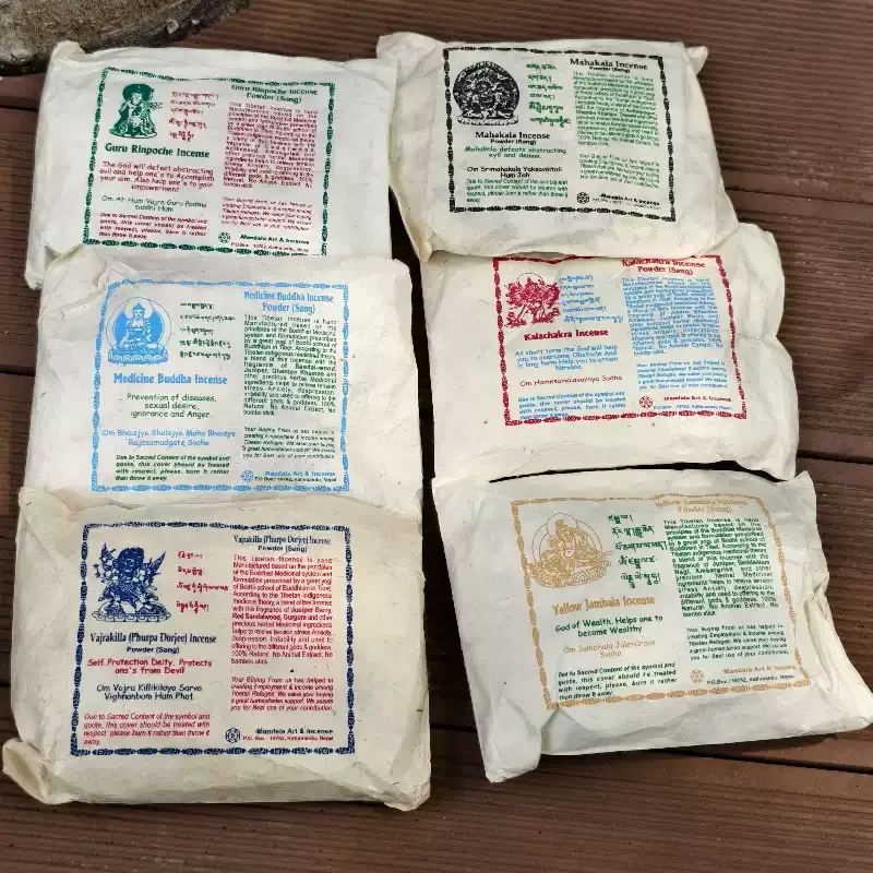 150g Nepalese Plant Incense Powder/Raw Materials for Making Joss Stick Tower Incense Indoor Purify The Air and Calm The Mind
