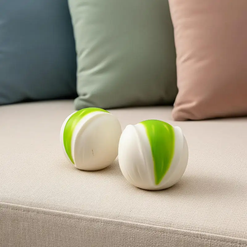Pistachio Stress Ball Fidget Toy Crunchy Squeeze Toy Round Blocks Filled ASMR Anti Stress Release Hand Relax Gift Toy