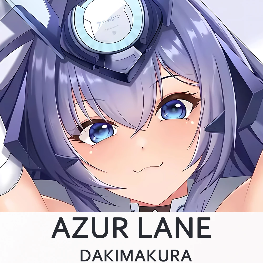 New Jersey Azur Lane Dakimakura Poszewka na Poduszkę do Przytulania Ciała Anime Poszewka na Poduszkę