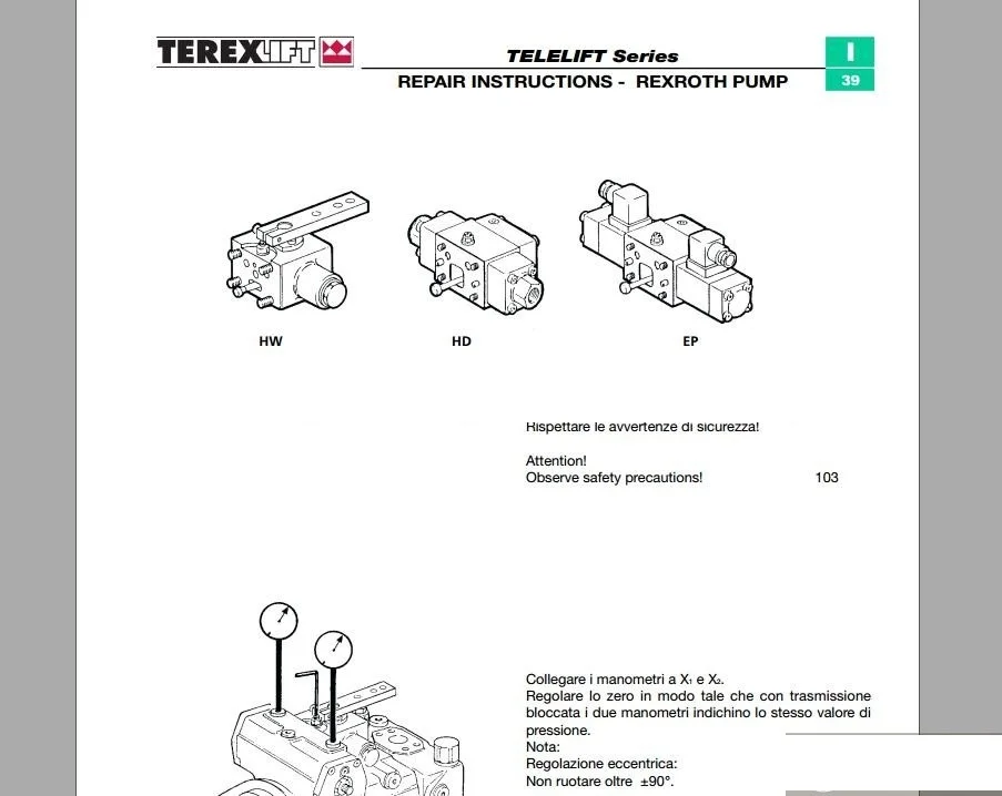 AutoEPC Terex PPM Crane مجموعة كاملة PDF دليل DVD