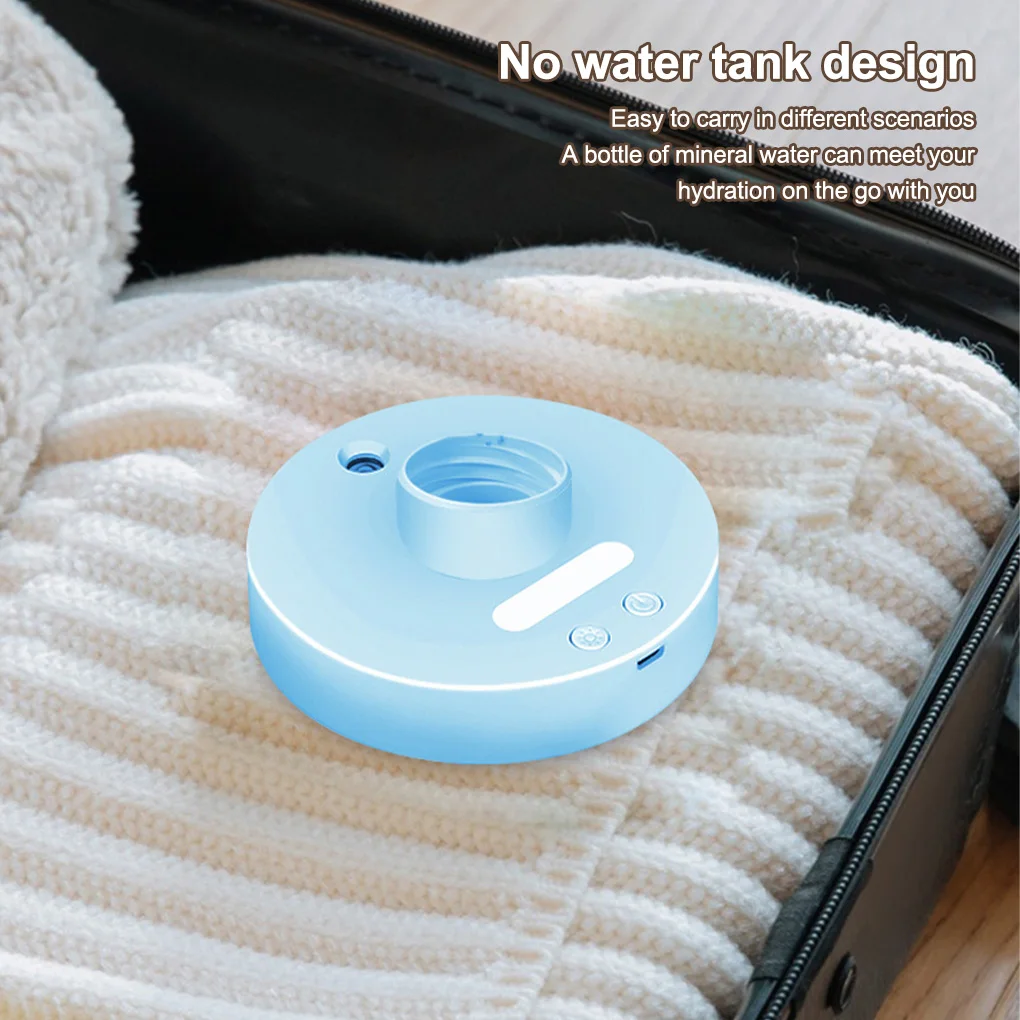 Creativity Water Bottle Humidifier Portable 40ml Rechargeable Indoor Air Diffuser Sleeping Work Travel Household Room Mist Maker