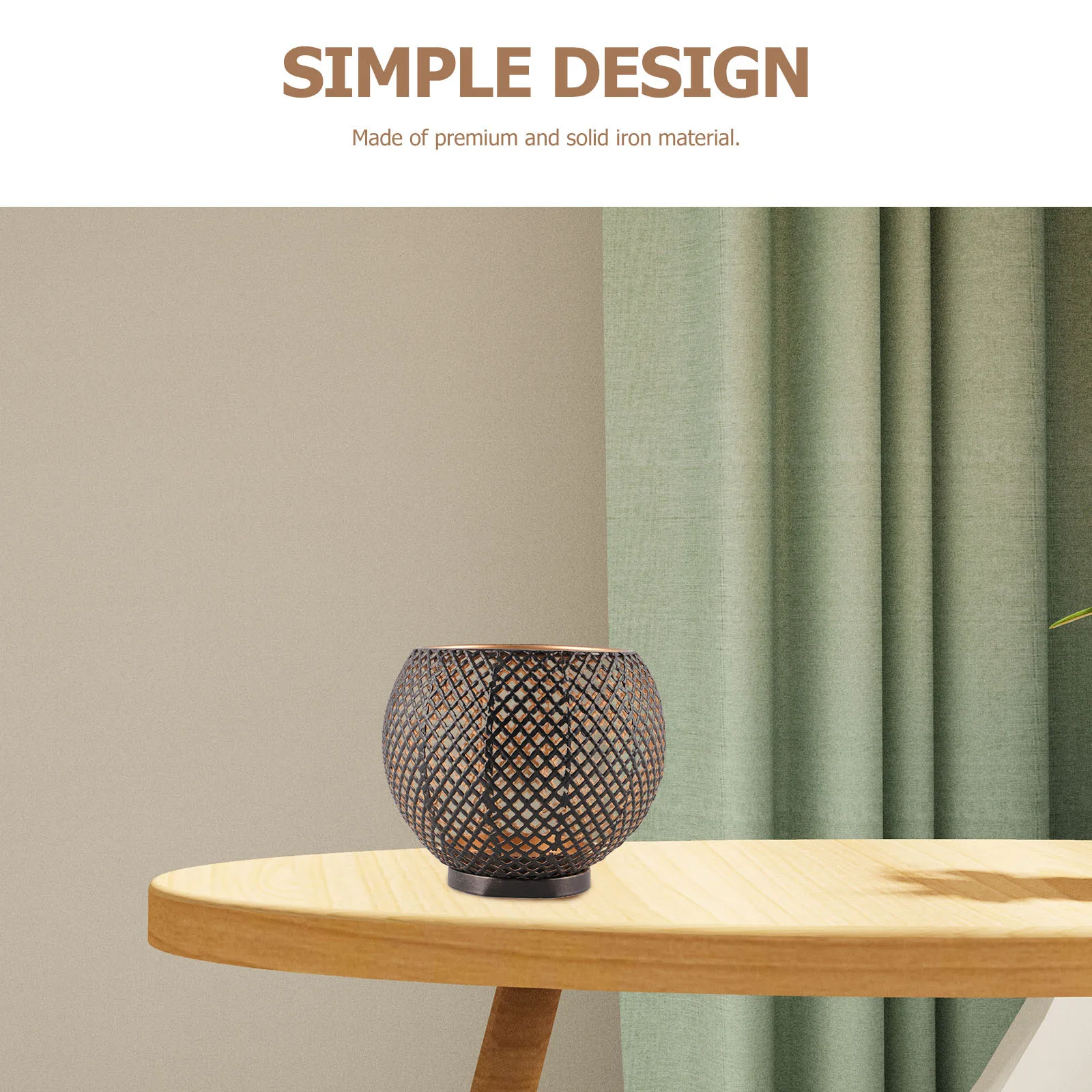 

Tea Light Holder for Statue Tealight Simple Hollow Candleholders Taper Candles Candlestick