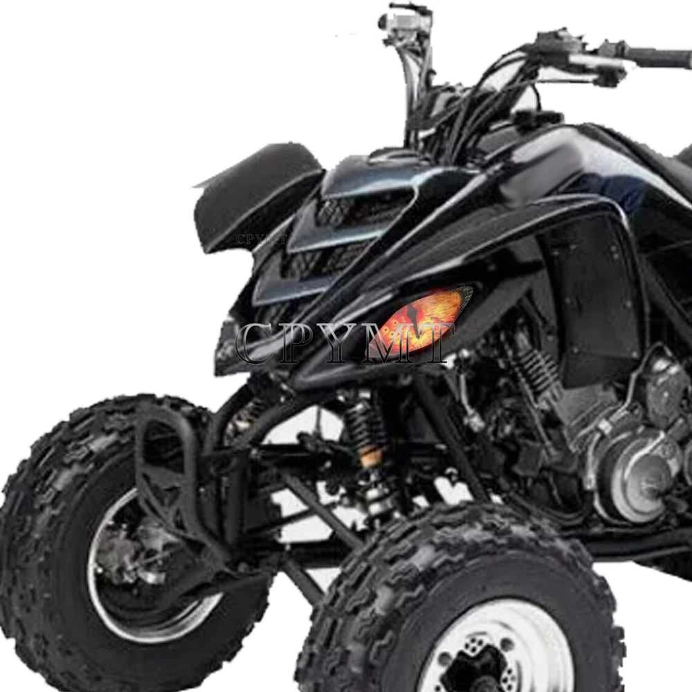 Fit for Raptor 660 YFM 660 2001-2005 ATV Motorcycle Headlight Sticker Decal Front Fairing Headlamp Eye Guard Sticker