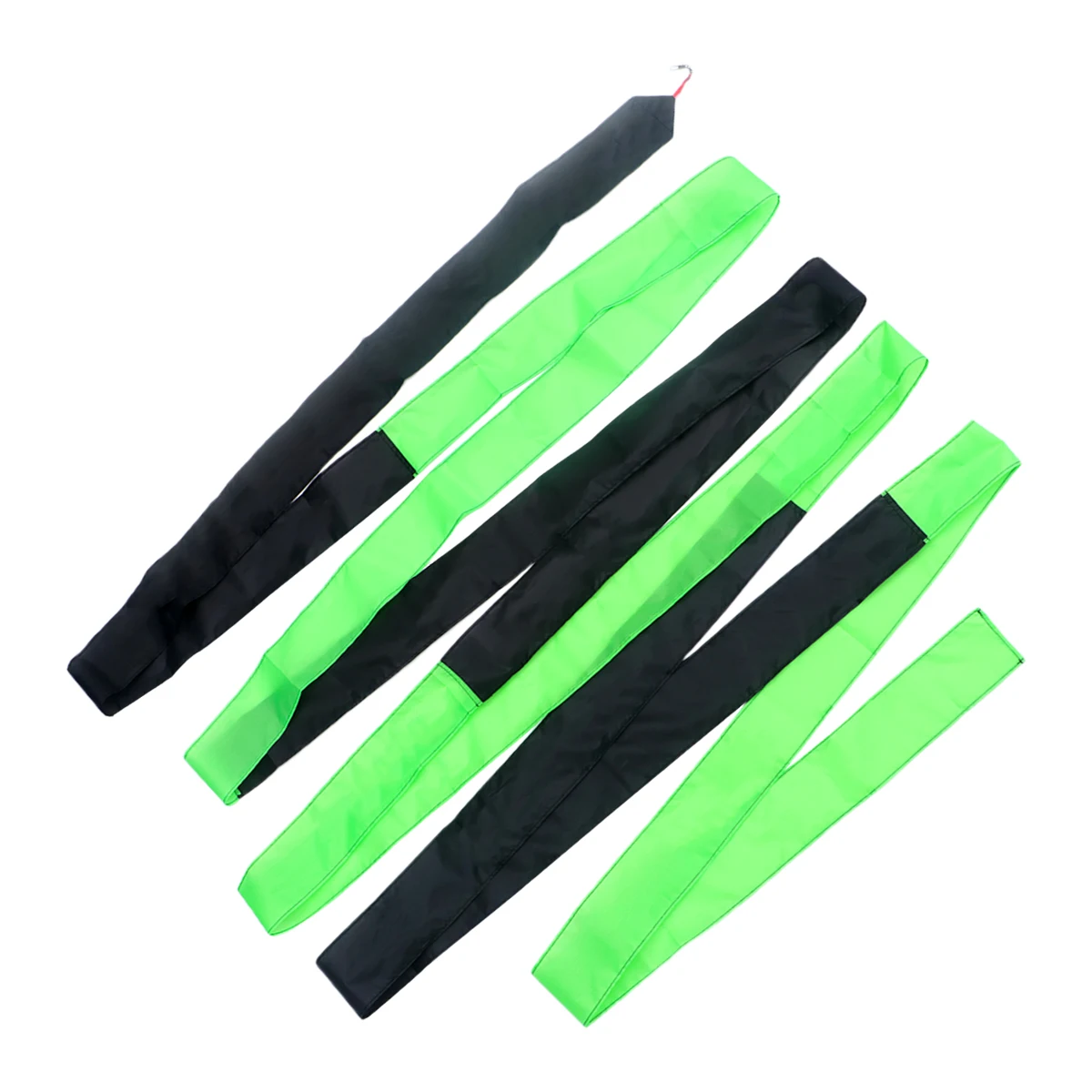 

10M 15M Kite Tail Floating Turning Tails for Kite Flying Stability Colorful Movement Outdoor Accessories Streamers Green