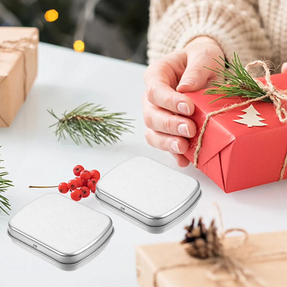 

Набор из 5 портативных металлических коробочек с откидной крышкой для хранения мелочей, украшений, бисера, принадлежностей для маникюра и рисования