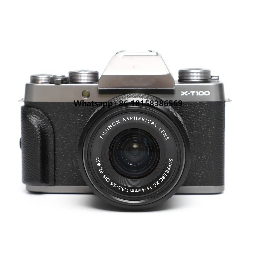 

DF Wholesale Original DSLR XT100 X-T100 Vintage Film 4K Video 95 New Mirrorless Camera