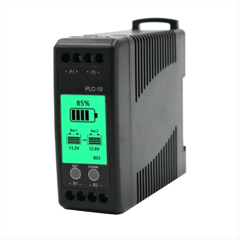 PLC-10 Battery Equalizer Active Gel AGM Lead Acid Li Li-Ion LiFePO4 Battery Balancer 2S 2P 12 24 36 48 96 V&A78P