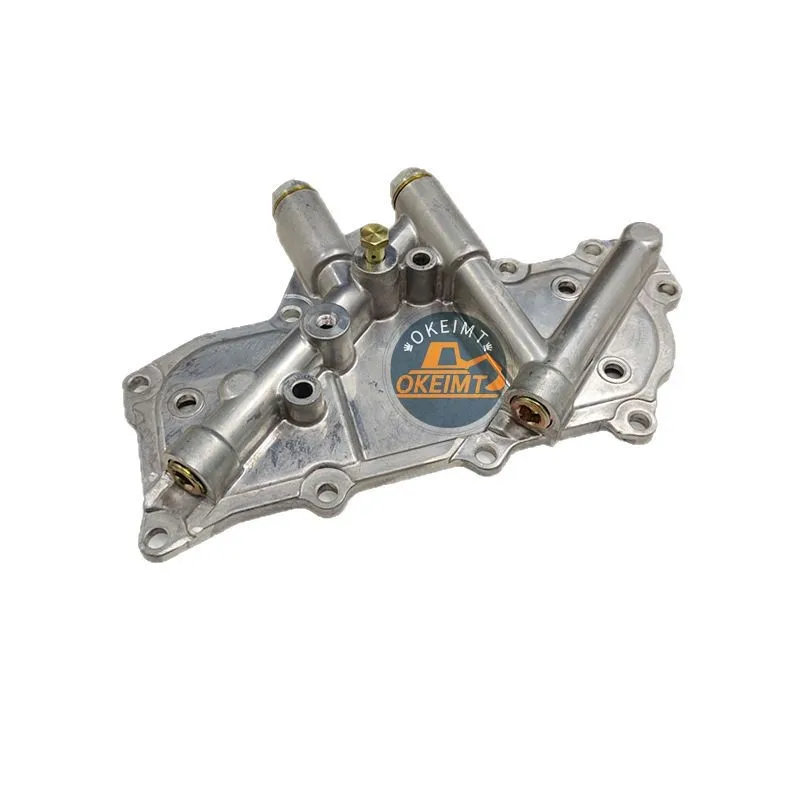 Cubierta Lateral del Enfriador de Aceite Compatible con el Motor Nissan BD30 TD27, Piezas de Excavadora 21305-43G01, Pieza de Repuesto para Excavadora