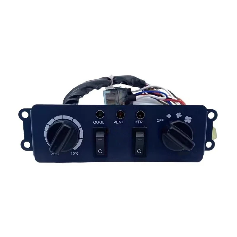 for sany SY55 60 65 air conditioner controller panel switch warm air switch air conditioner on Excavator accessories parts
