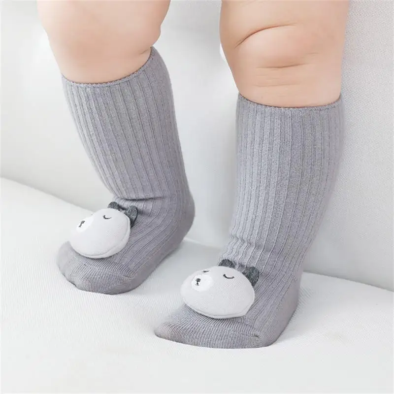 2/1Pair Newborn Baby Socks Cute Animal Socks Infant Kid Cotton Toddlers Leg Warmers Knee Soft Long Baby Socks For Girls Boy