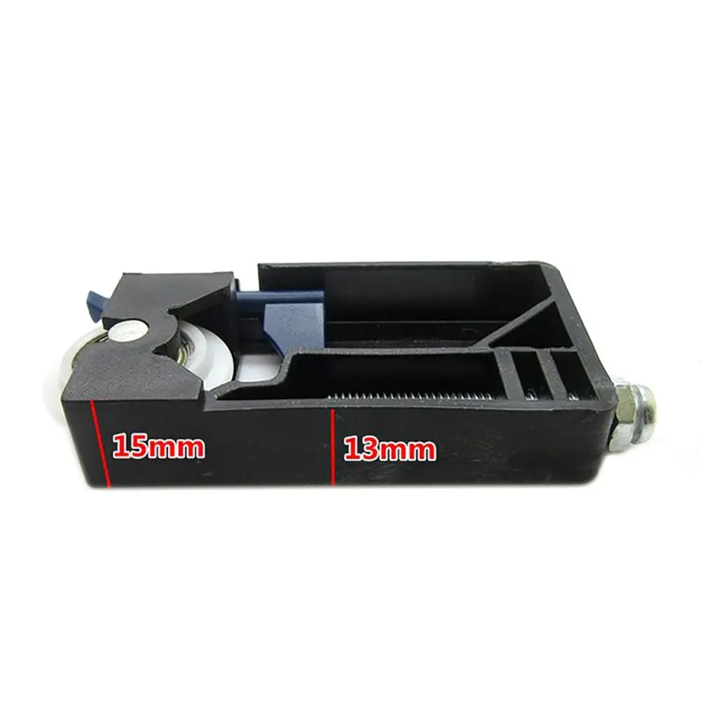 1Set Old Type Wardrobe Sliding Door Pulley Top Bottom Wheel Open Wheel Closet Door Roller Stainless Steel Ball Bearings