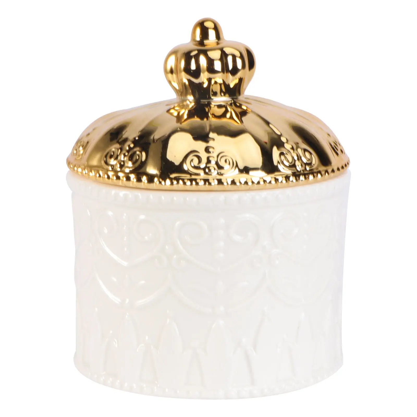 

1Pcs Delicate Ceramic Box Stylish Jewelry Holder for Necklaces Bracelets Rings Small Items Gift Wrapping Organizer