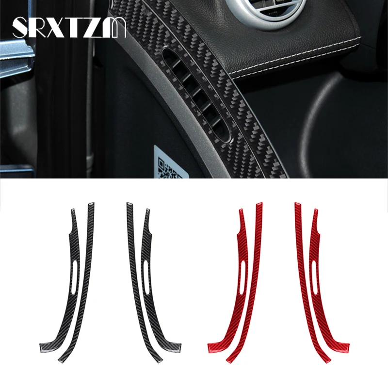 For Benz Smart Fortwo 451 Coupe 2011-2015 Demist Air Outlet Plate Panel Trim Strips Car Sticker