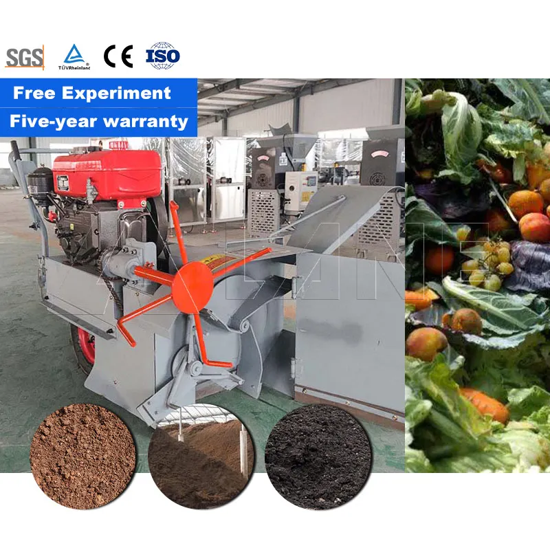 LANE Self-Propelled  Mixer Factory Supply Compost Turner Machine for Sale