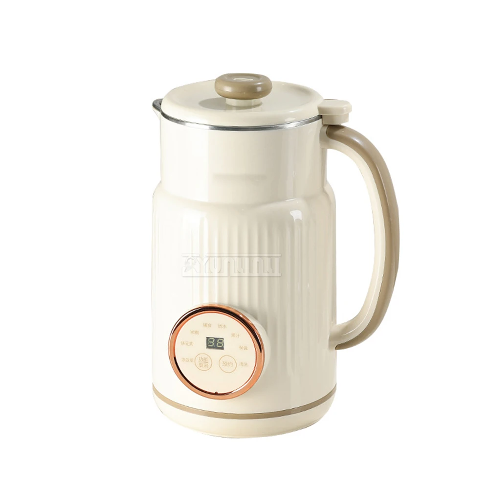 Автоматическая машина для рисовой пасты без фильтра 1200 мл электрическая машина для производства соевого молока Интеллектуальный высокоскоростной Миксер для еды