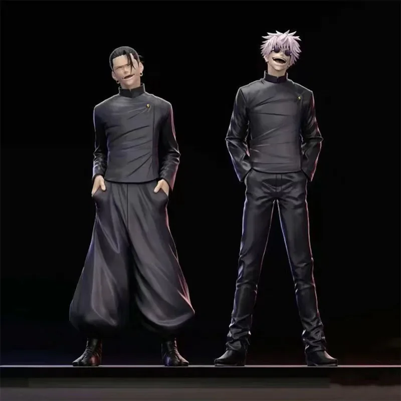 Figurki Anime Jujutsu Kaisen Geto Suguru Satoru Gojo figurka kolekcja modeli z pcv zabawka dekoracyjna pulchna kolekcja Chibi