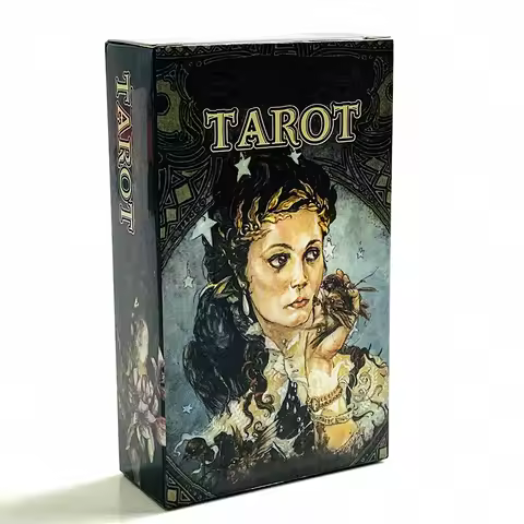 New Tarot Cards A 78 Deck Oracle English Visions Divination Edition Borad Playing Games Party Card Games For Family and Friends